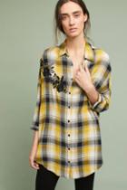 Maeve Embroidered Plaid Buttondown
