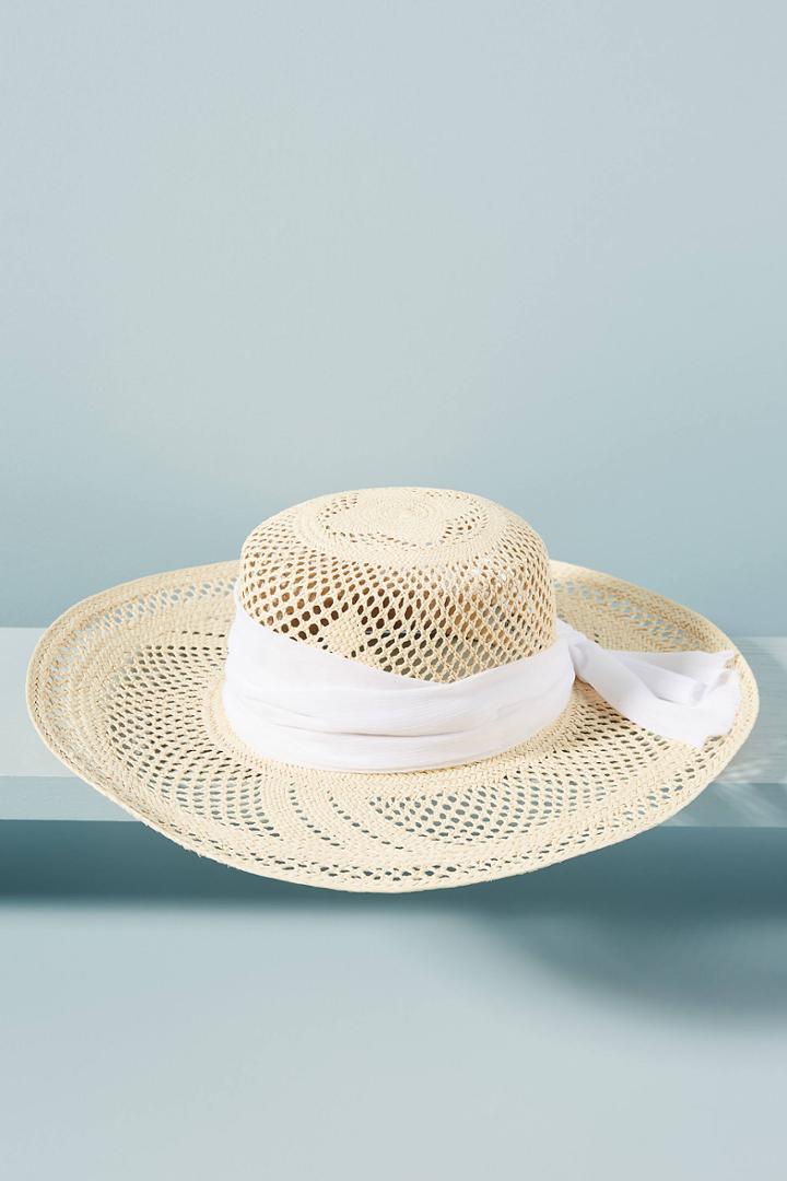 Sensi Studio Ribbon-trimmed Sun Hat