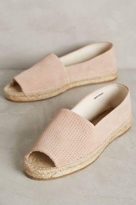 Cubanas Peep-toe Espadrilles Pink