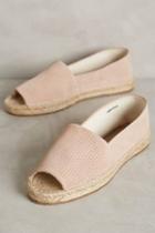Cubanas Peep-toe Espadrilles Pink