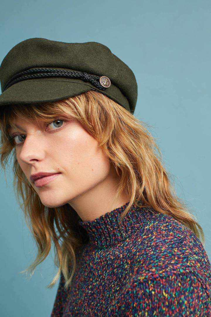 Anthropologie Silverton Engineer Hat