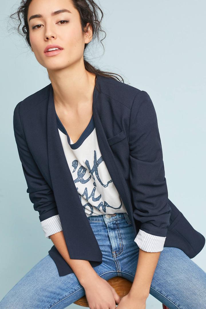 Greylin Christina Draped Blazer