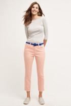 Pilcro Stet Side-slit Jeans Peach