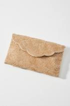 From St. Xavier Scalloped Beaded Envelope Clutch
