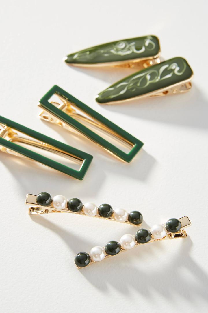 Anthropologie Persephone Hair Clip Set