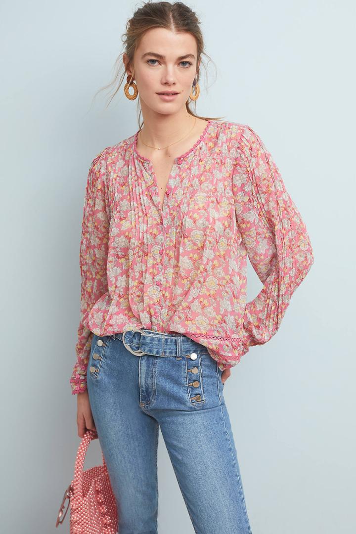 Ranna Gill Daphne Floral Blouse