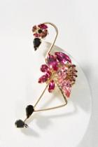 Anton Heunis Poised Flamingo Brooch