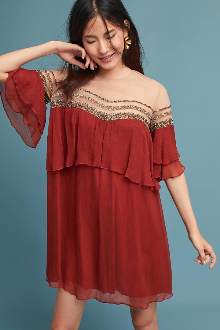 Ranna Gill Isadora Sequin Swing Dress