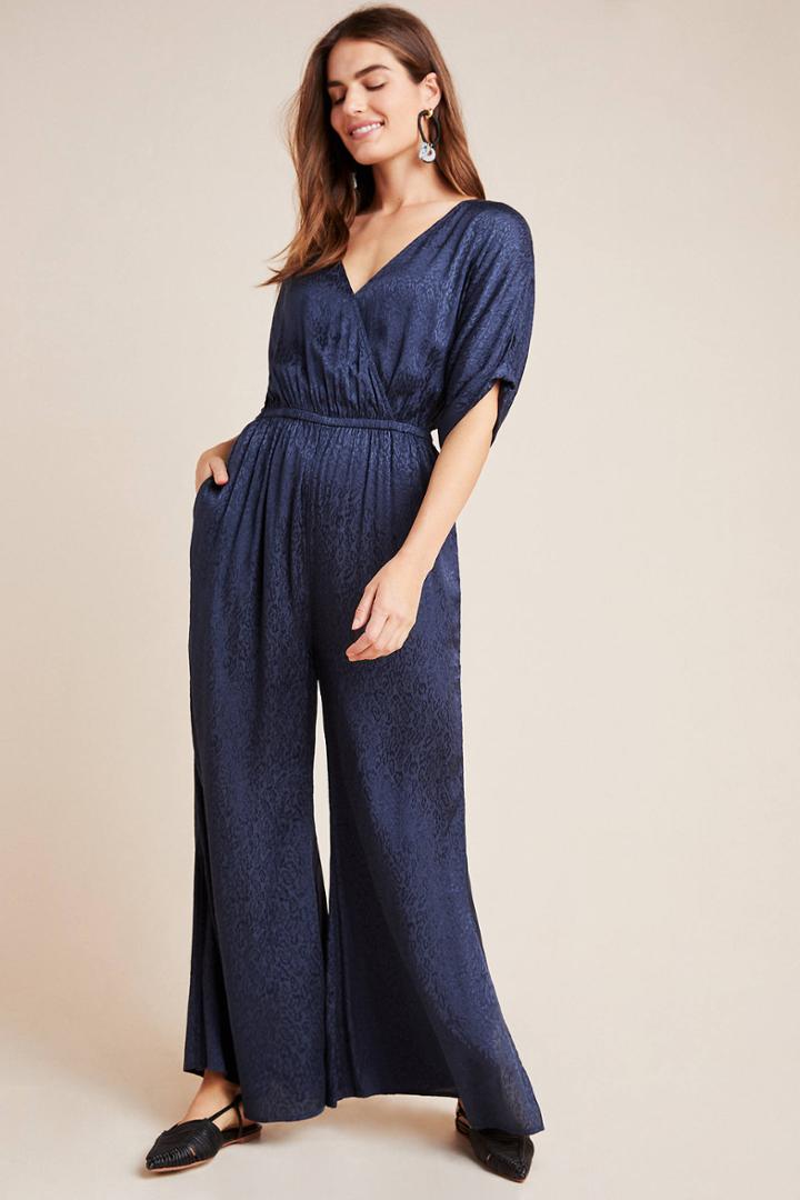 Maeve Jacqueline Jacquard Jumpsuit