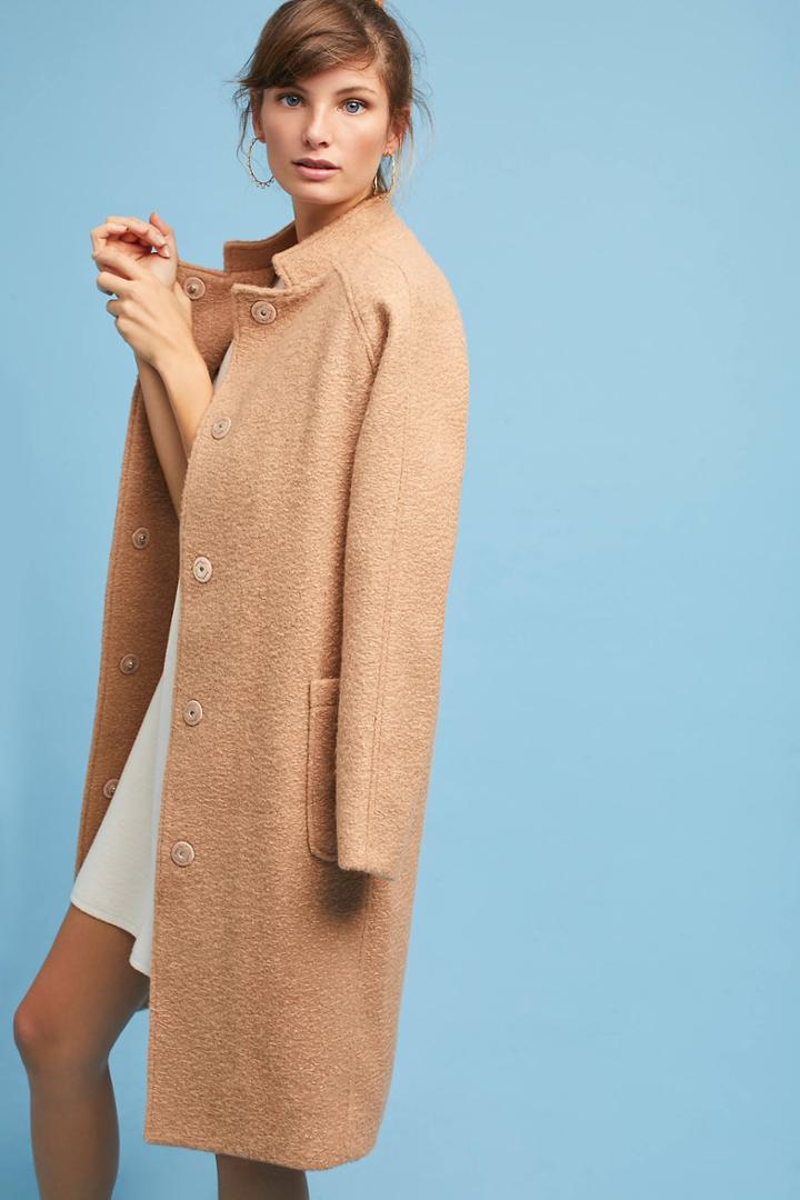 Greylin Rachel Dolman Boucle Coat