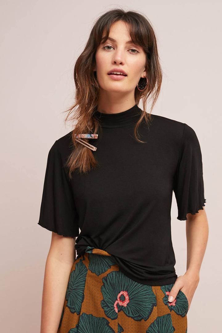 Michael Stars Mock Neck Top