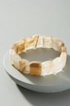 Anthropologie Gemstone Stretch Bracelet