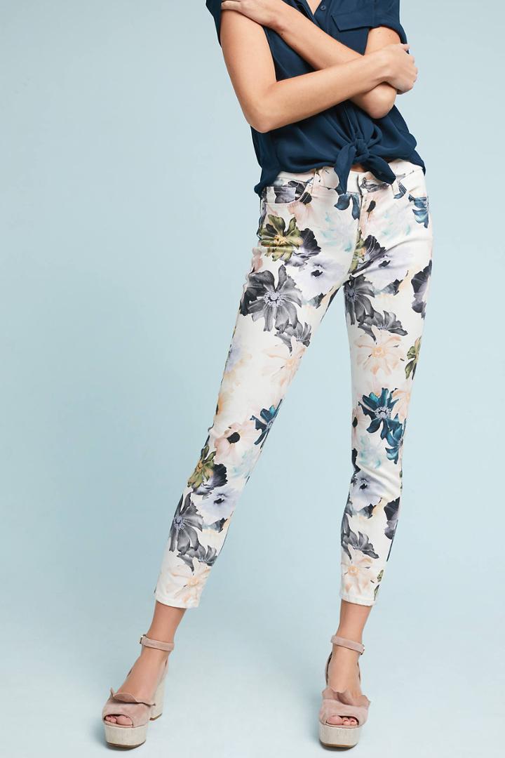 7 For All Mankind High-rise Skinny Ankle Jeans
