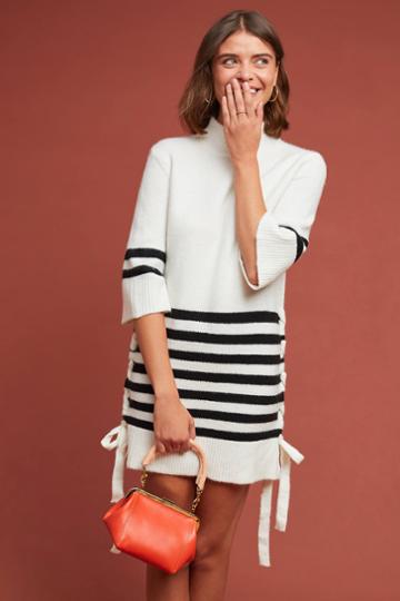 Coa Lace-up Sweater Dress