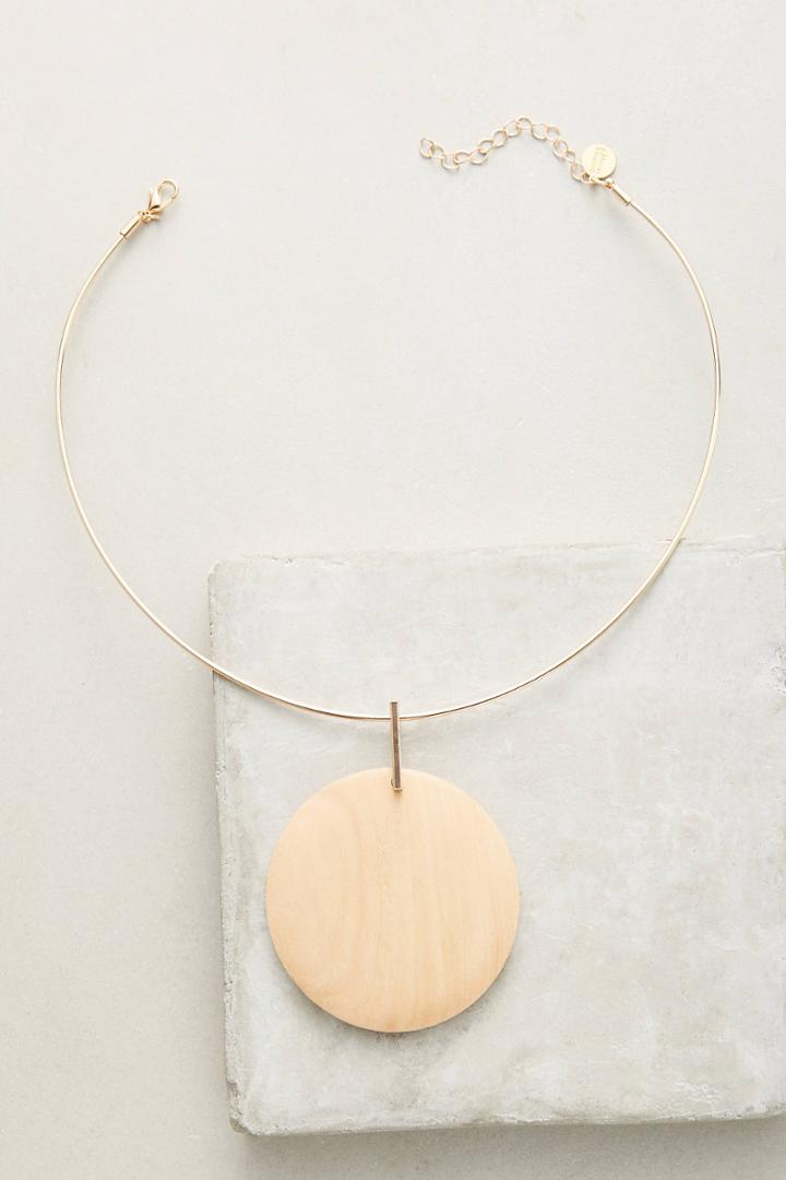 Sophie Monet Tuscan Moon Choker Necklace