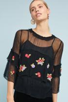 Rina Dhaka Shawna Embroidered Blouse
