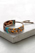 Julie Rofman Leopard-giraffe Reversible Wrap Bracelet