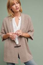 Moth Buckle-front Poncho