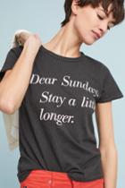 Junk Food Dear Sunday Graphic Tee
