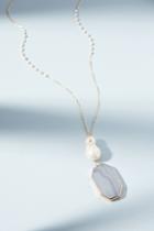 Serefina Glistening Pearl Pendant Necklace