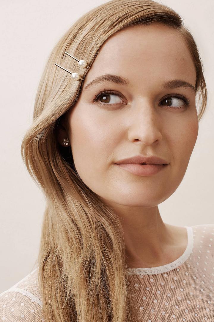 France Luxe Pearl Stud Hair Pins