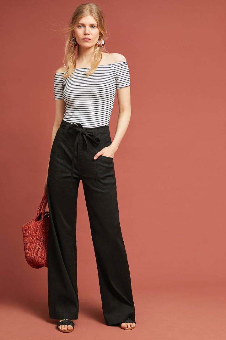 Anthropologie Melody Wide-leg Pants