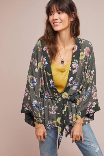 Kachel X Anthropologie Roberta Floral Jacket Kimono
