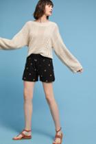 Isato Embroidered Lion Shorts