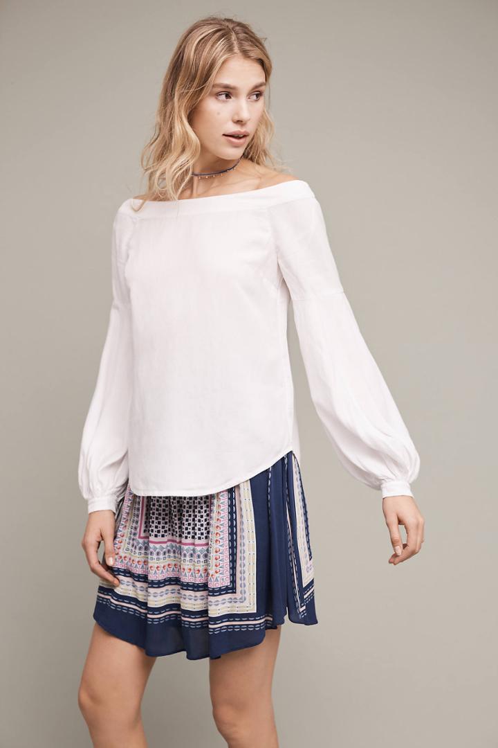 Floreat Mazza Off-the-shoulder Top