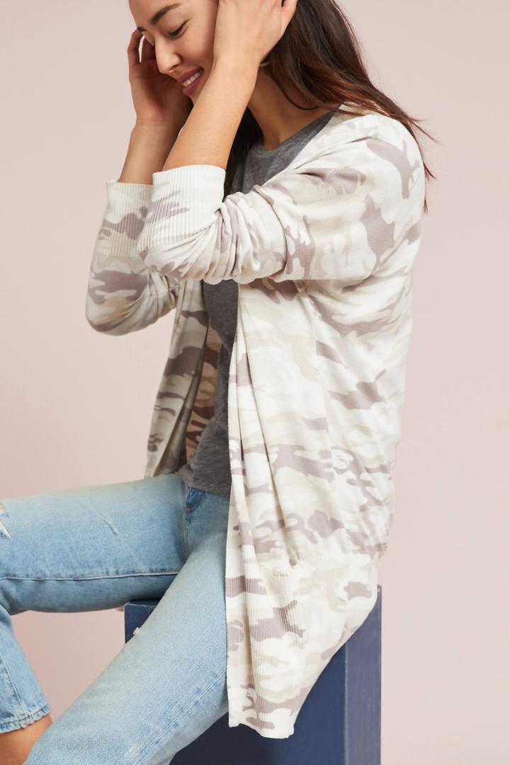 Sanctuary Camo Cardigan