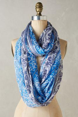 Anthropologie Eldora Beaded Infinity Loop