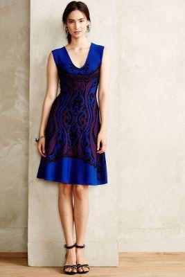 Tracy Reese Bookmatch Sweater Dress