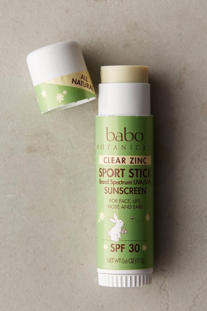 Babo Botanicals Clear Zinc Sport Stick