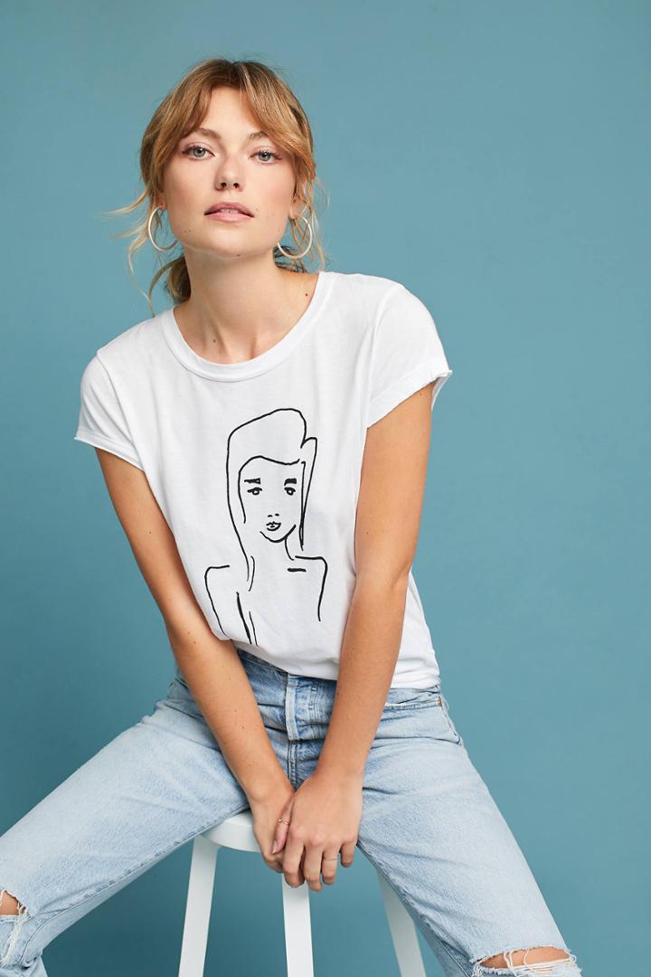 Michael Stars Portrait Tee