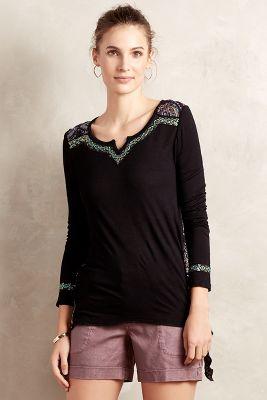 Sloane Rouge Florin Top