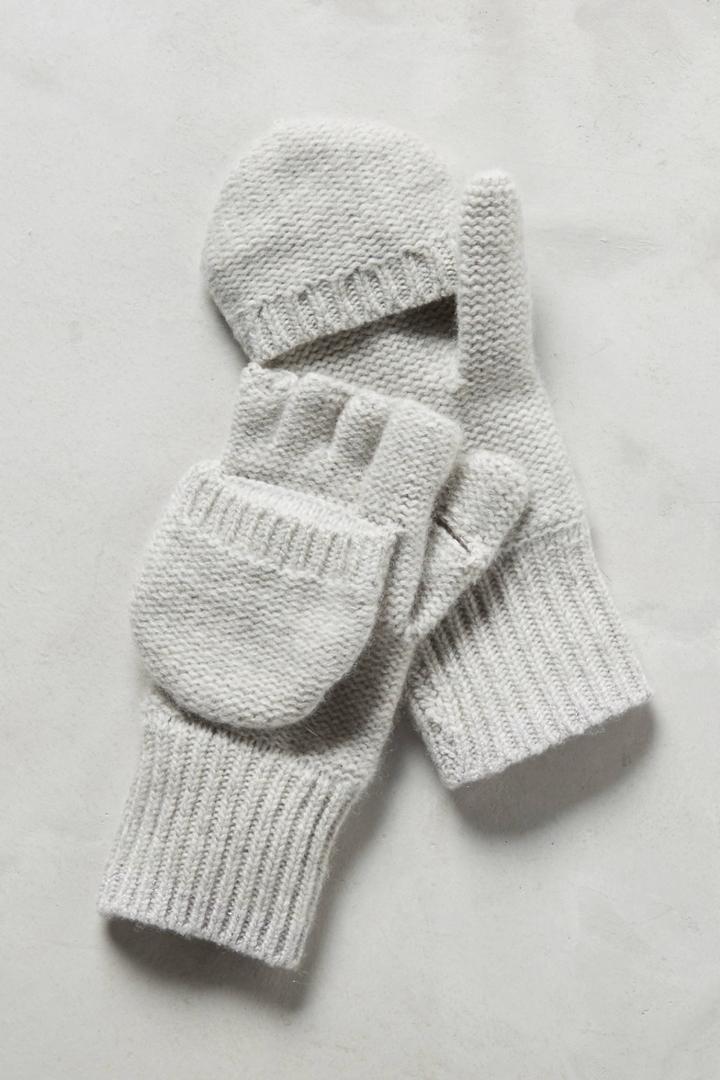 White + Warren Cashmere Convertible Mittens