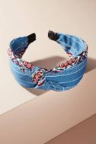 Anthropologie Floral Bow Headband