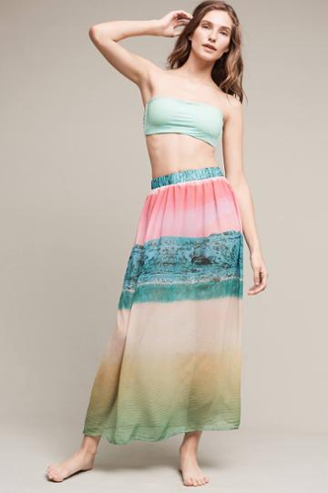 Anthropologie Entreauguas Convertible Cover-up