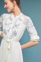 Tiny Amarante Embroidered Shirtdress