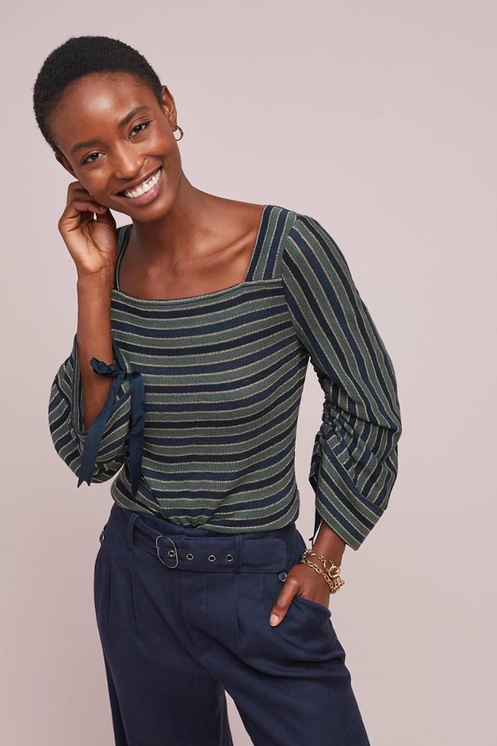 Eva Franco Berteau Striped Top