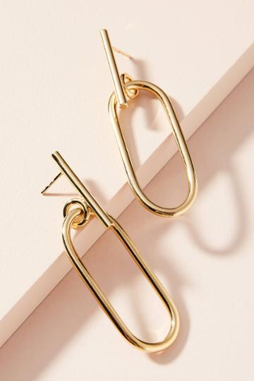 Sabrina Dehoff Elipse Drop Earrings