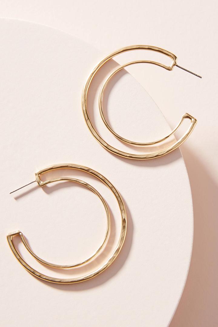 Anthropologie Martha Hoop Earrings