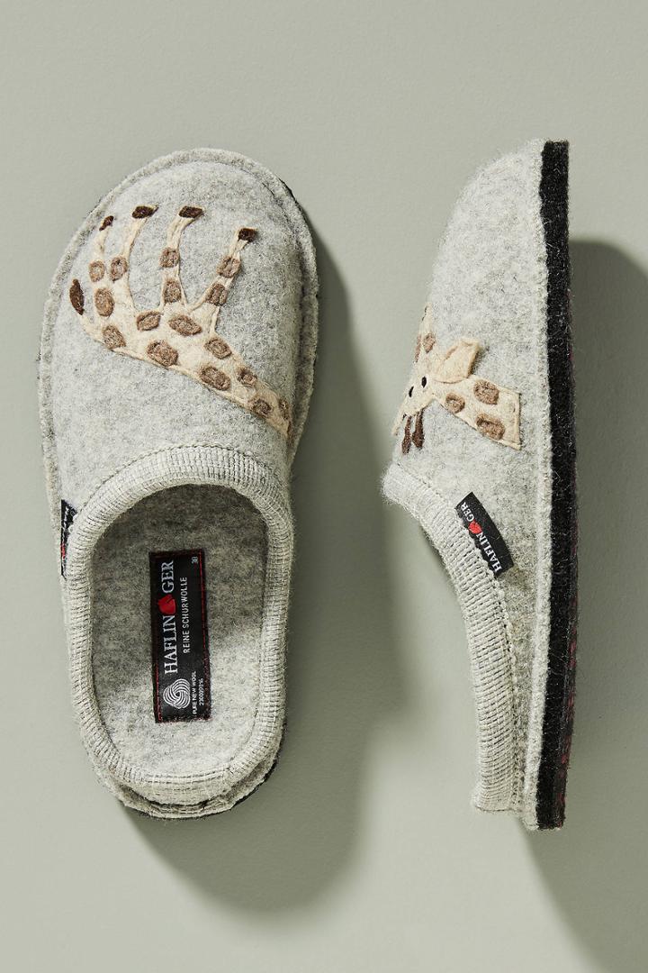 Haflinger Shelley Giraffe Slippers