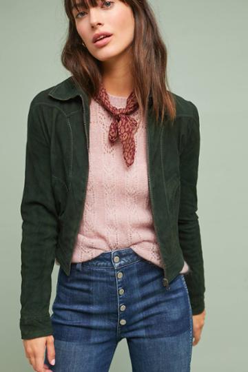 Jakett Leather Moto Jacket