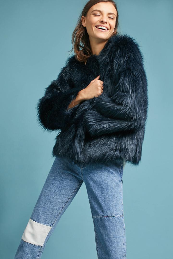 Matison Stone Waverly Faux Fur Coat