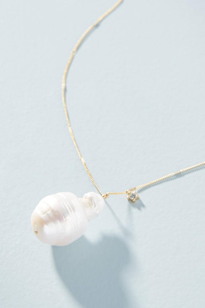 Serefina Oceanside Pearl Pendant Necklace