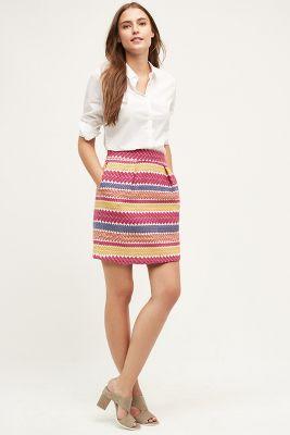 Nomad By Morgan Carper Jacquard Mini Skirt