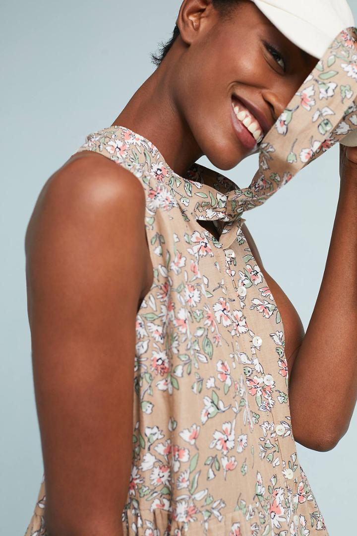 Mcguire Tiered Floral Dress