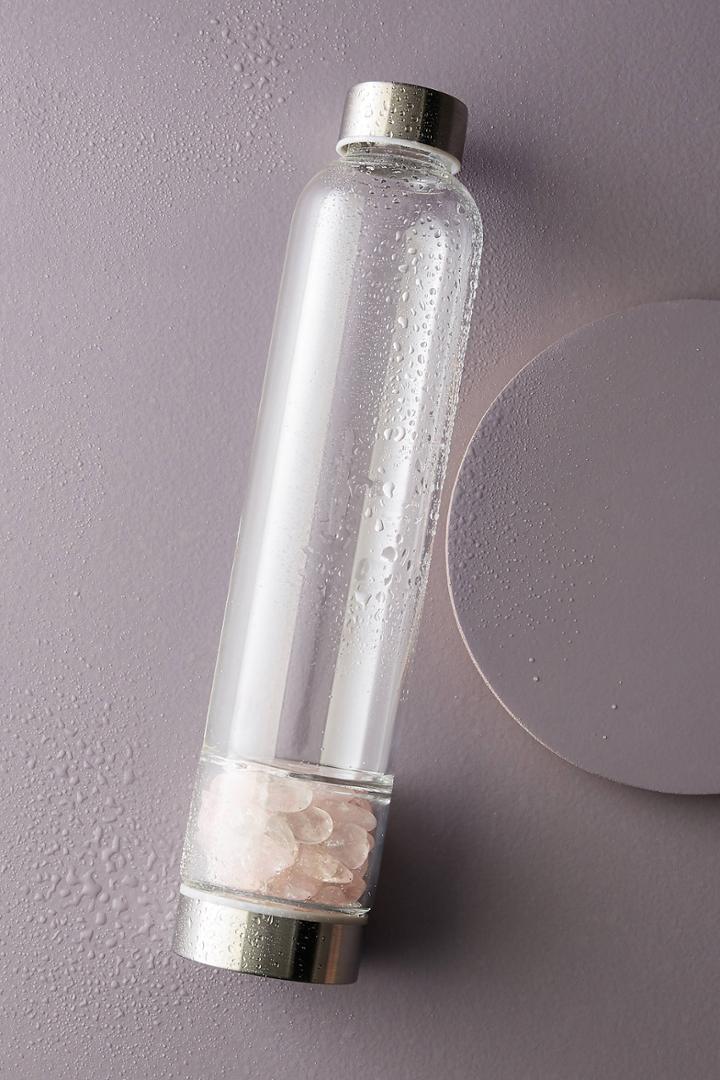 Well Done: Wellness By Anthropologie Well Done Crystal Water Bottle