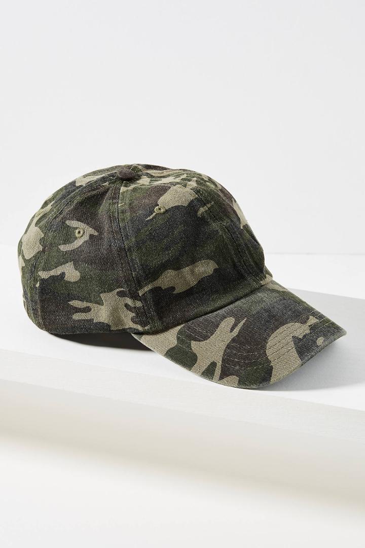 Anthropologie Taylor Printed Baseball Cap